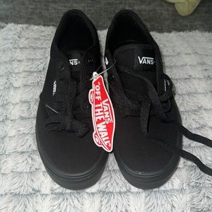 Black Vans (Never Worn)